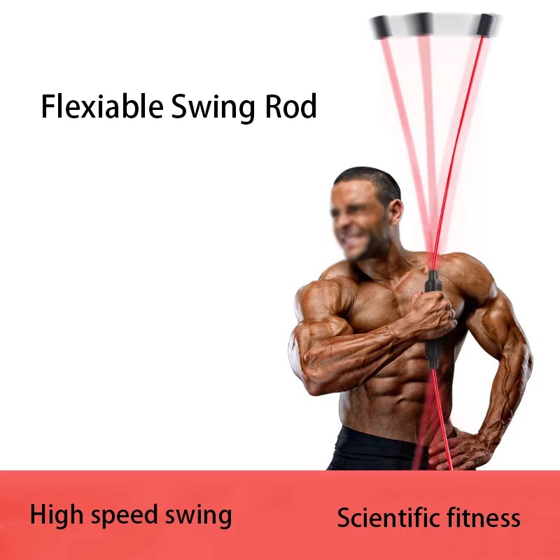 Flexible fitness stick